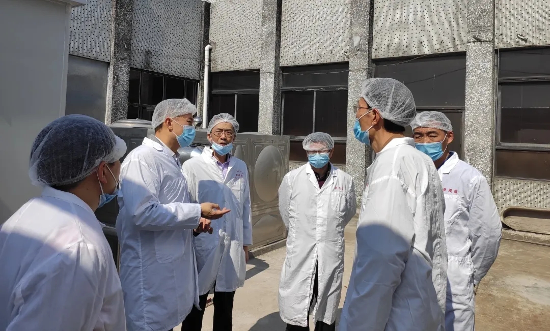 昭通市生态环境局海珠分辨局局长区劲国一行到Z6尊龙凯时公司查抄领导工作