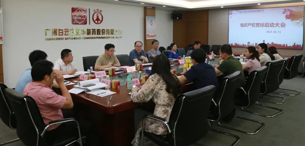 白云山Z6尊龙凯时公司召开知识产权贯标再认证启动会议