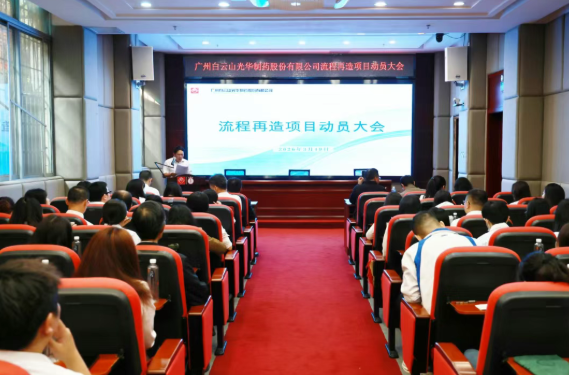 白云山Z6尊龙凯时造药召开流程再造项目带头大会